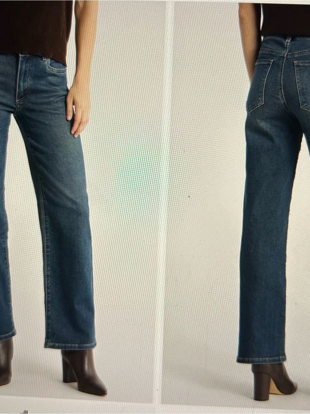 Kut from the Kloth Lucy High Rise Wide Leg Jeans.